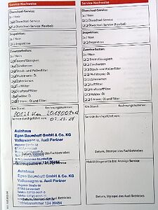 Audi A6 2.0 TDI S-Tronic S-Line 20', Teilleder